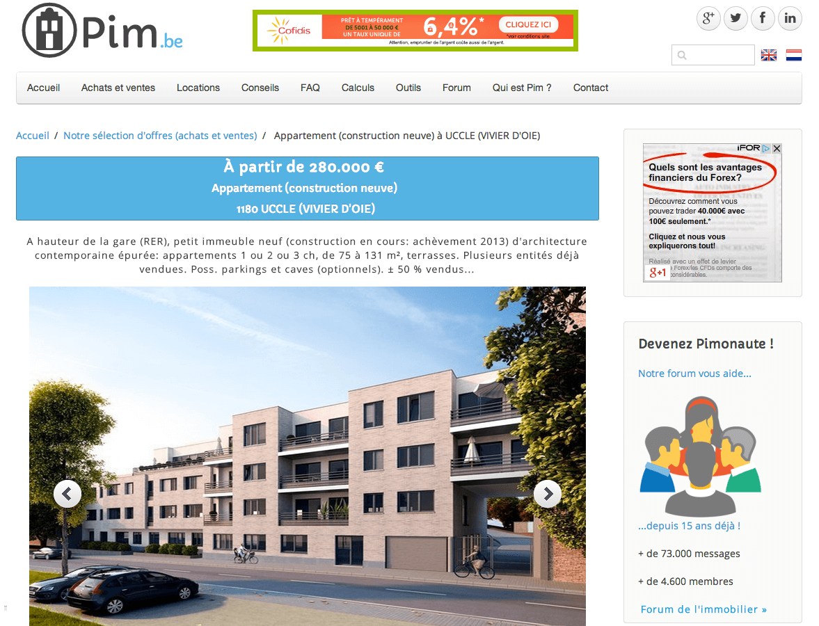 Nouvelle fiche de bien immobilier refondue avec WordPress