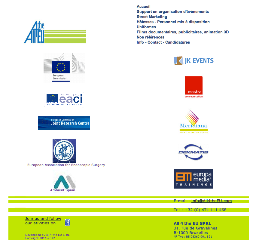 Ancienne page de références refondue