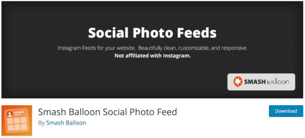 Meilleur plugin WordPress pour intégrer un flux Instagram