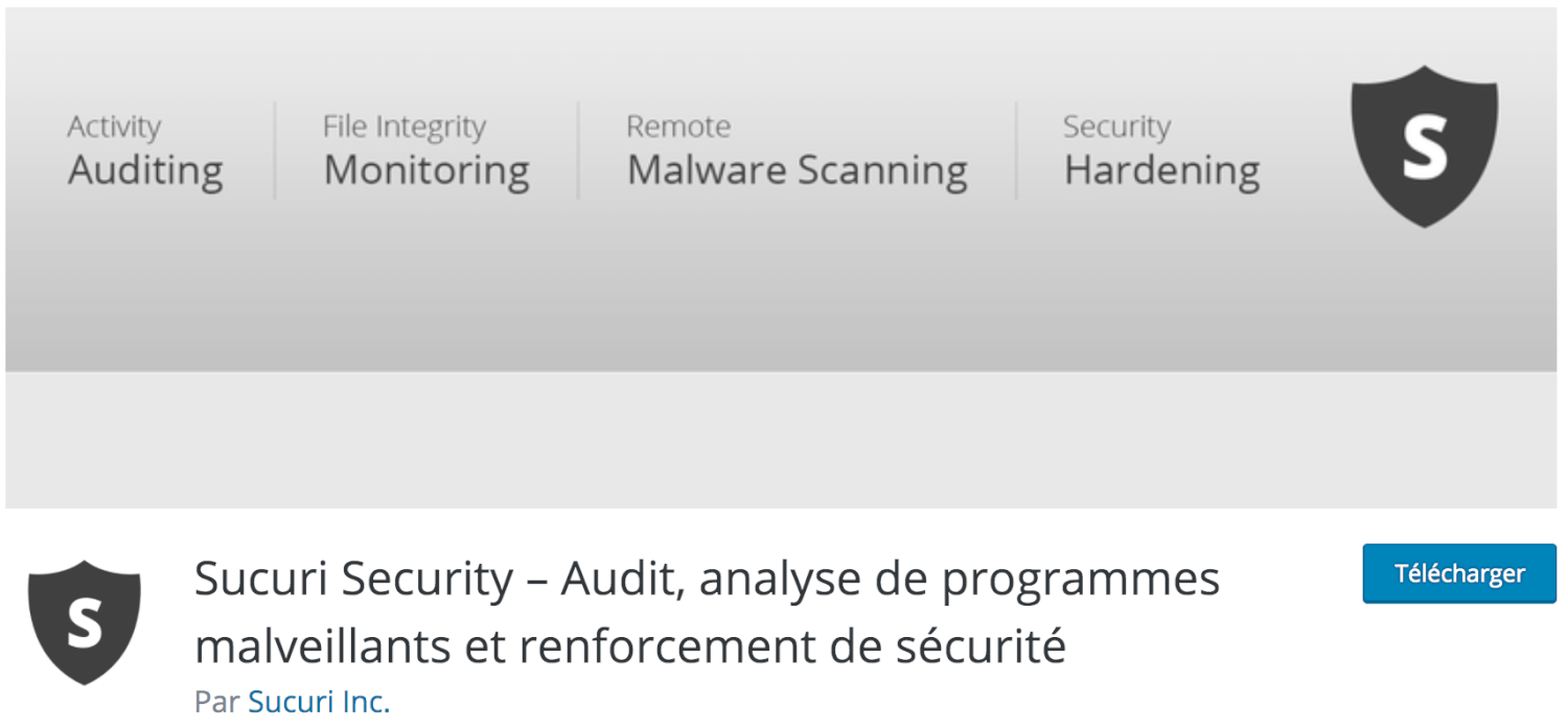 Meilleur plugin de sécurité et de hardening pour WordPress