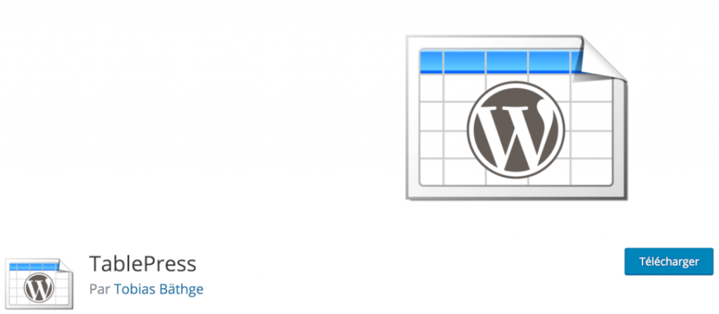 Meilleur plugin WordPress pour créer des tableaux