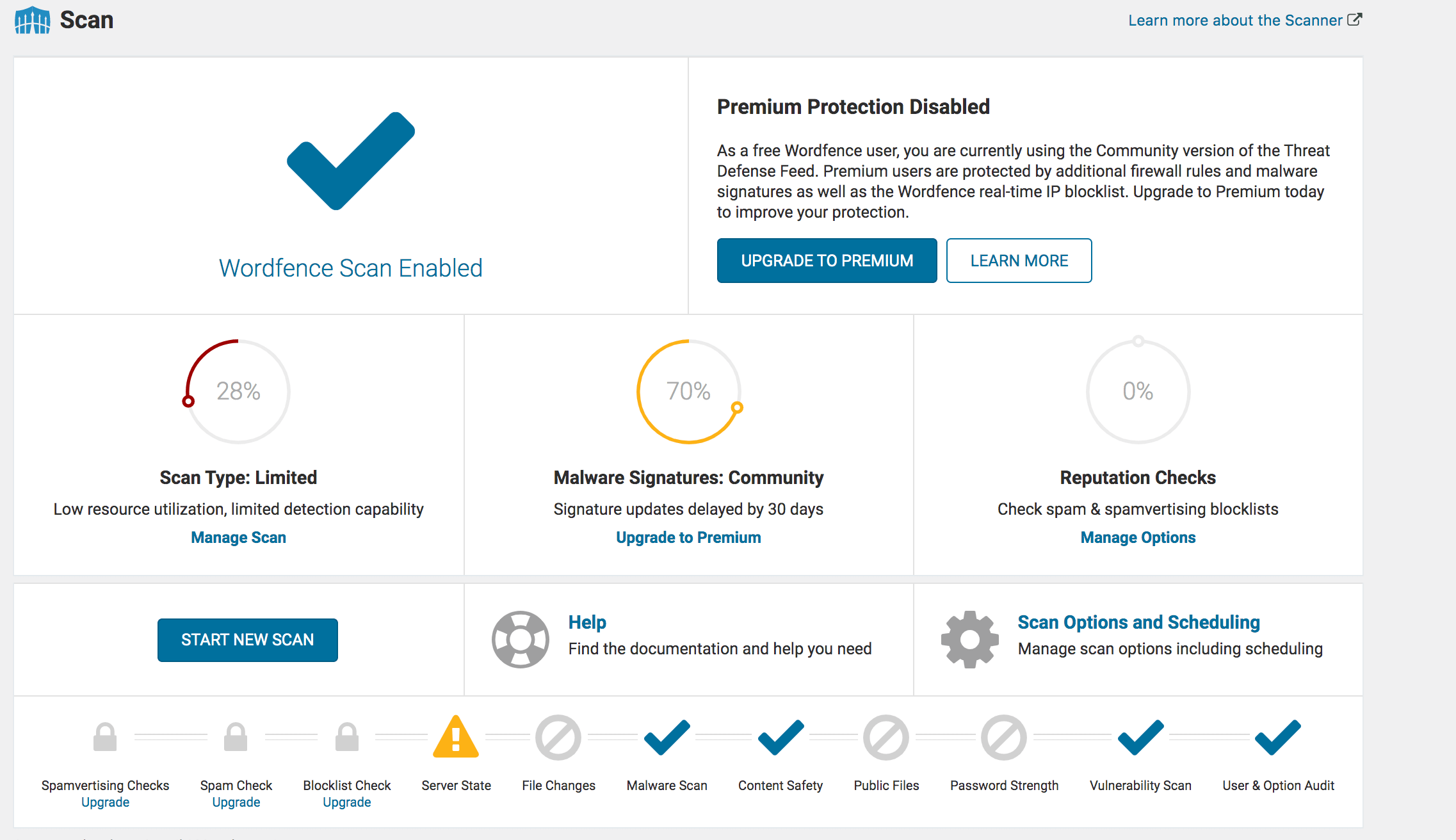 Effectuer un scan de sécurité avec un plugin WordPress