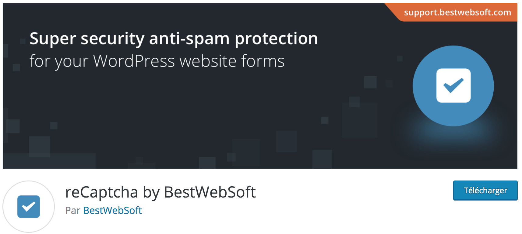 Meilleur plugin WordPress de captcha