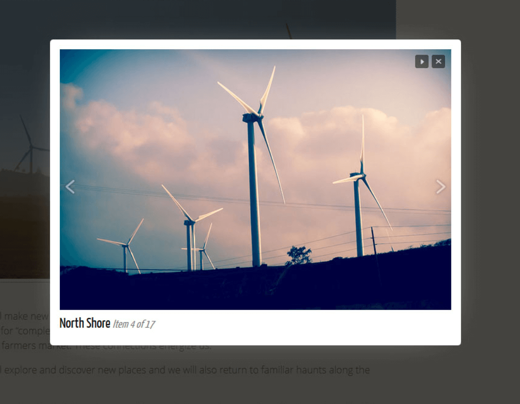 Exemple de popup d'image réalisée avec le plugin Simple Light Box