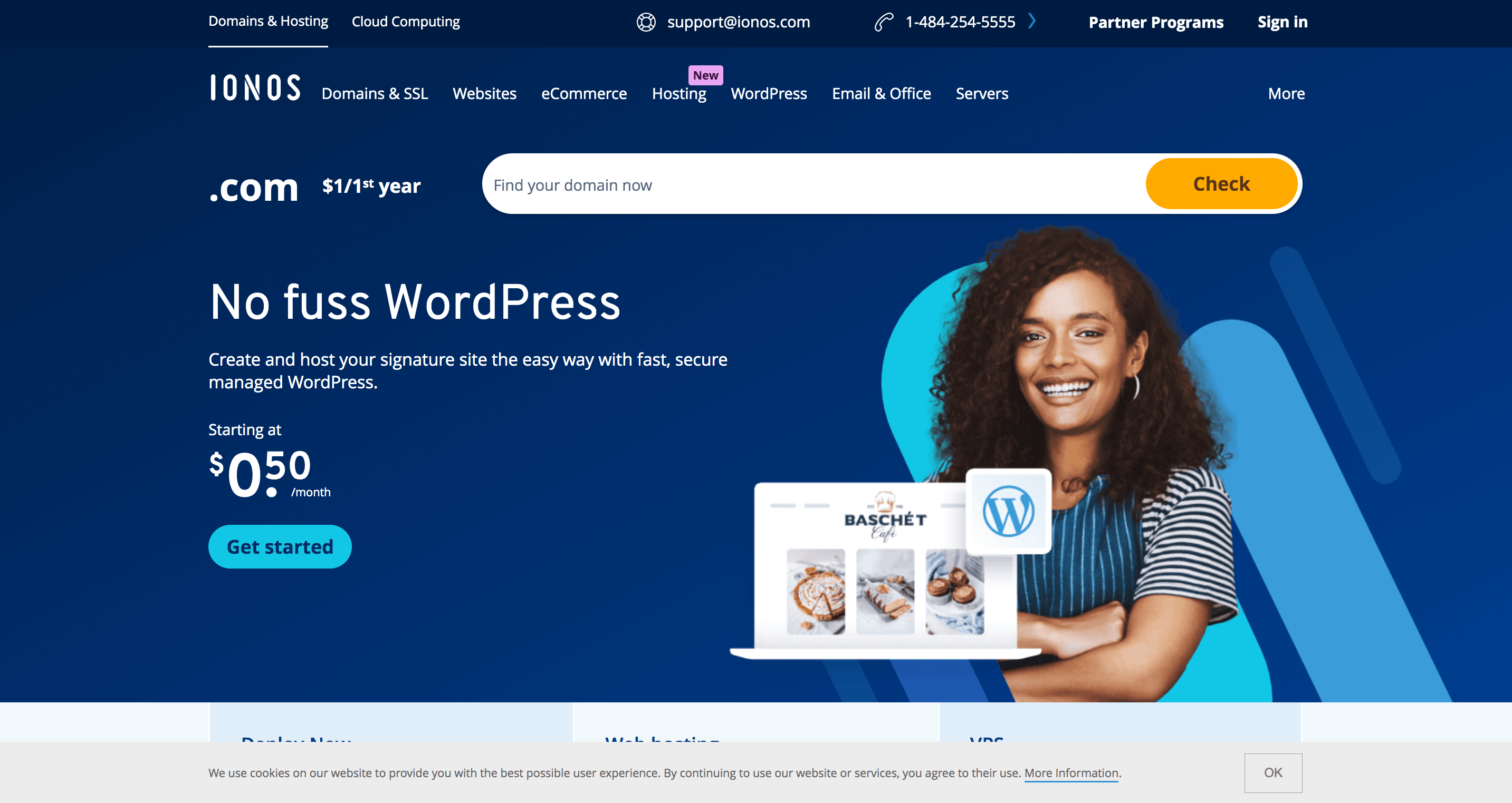 iOnos, 11ème meilleur hébergeur WordPress