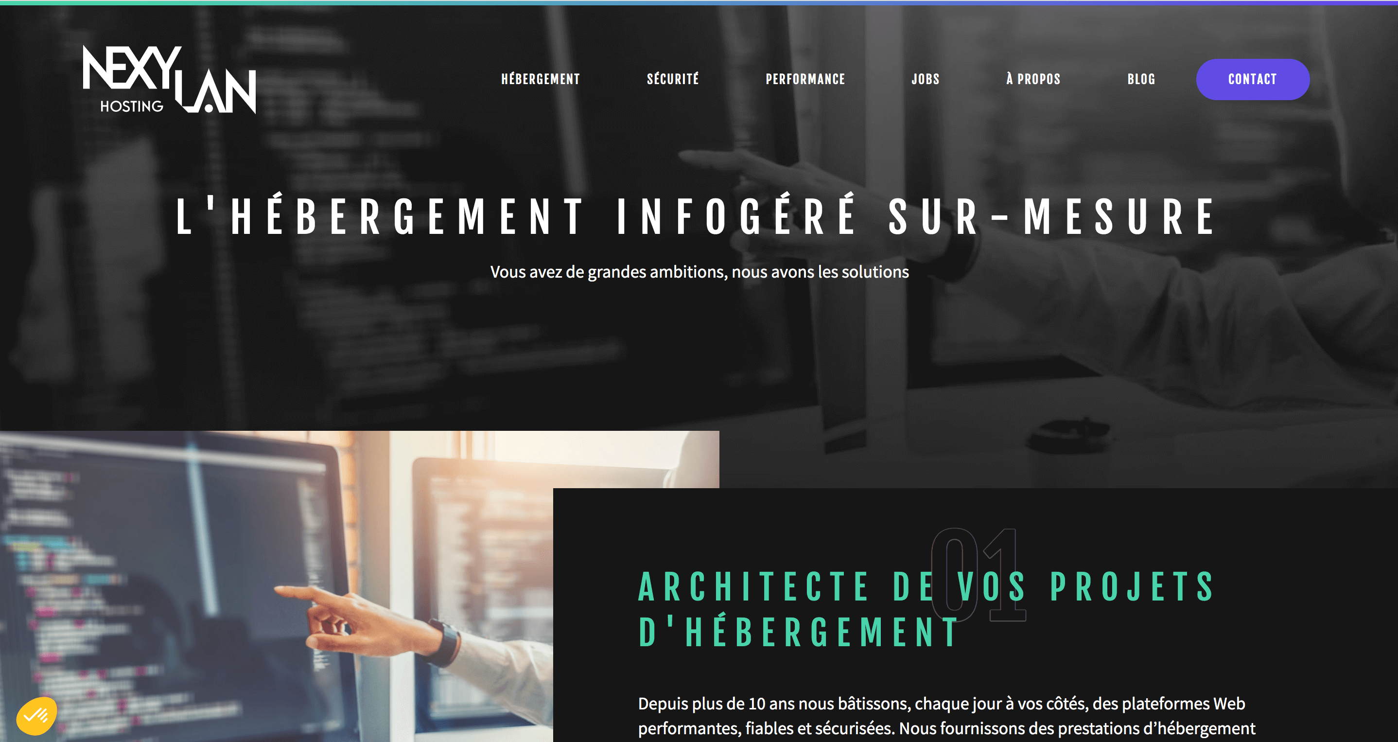Nexylan, 22ème meilleur hébergeur WordPress