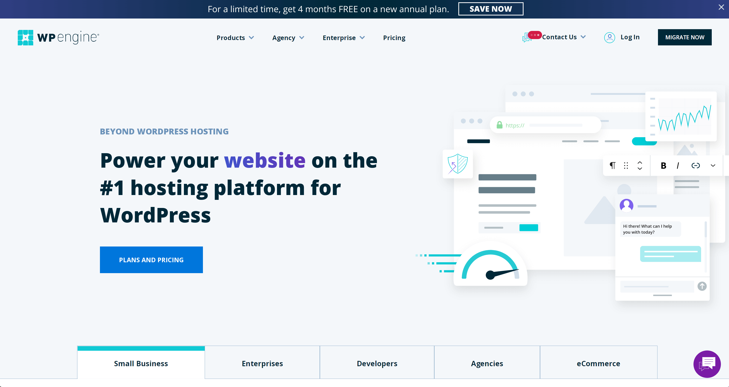 WP Engine, 38ème meilleur hébergeur WordPress