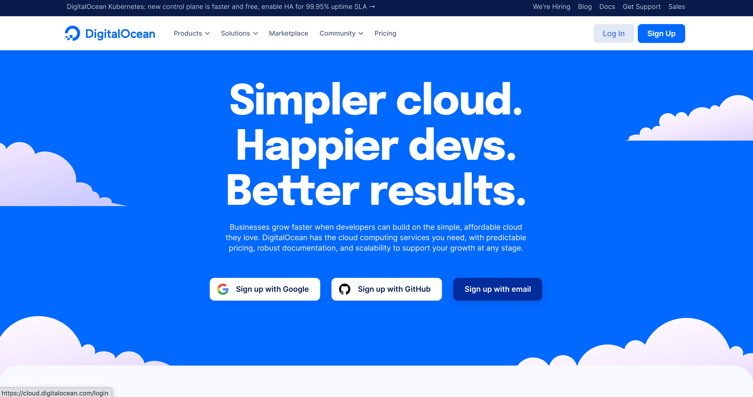 Digital Ocean, 42ème meilleur hébergeur WordPress