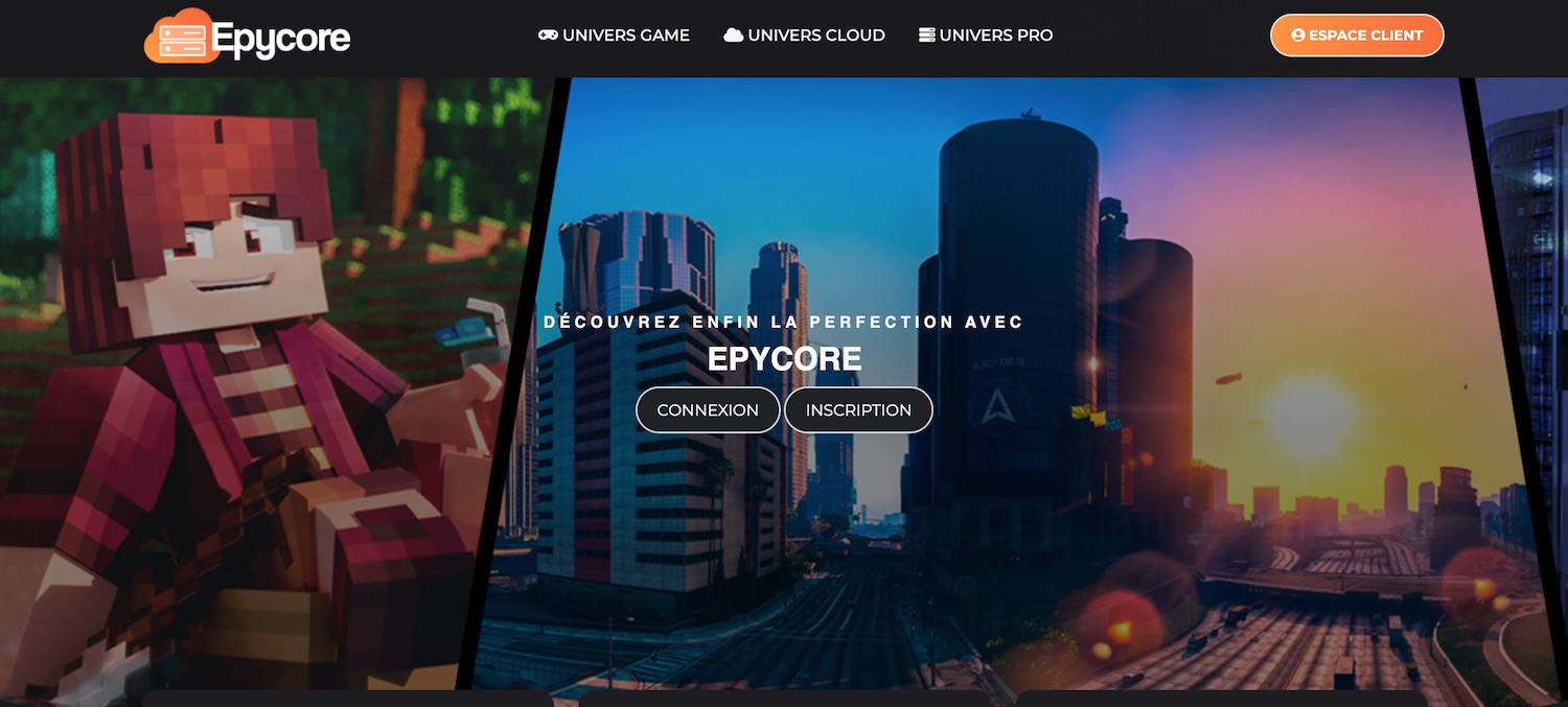 EpyCore, meilleur hébergeur WordPress